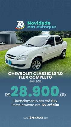 CHEVROLET CLASSIC 1.0 MPFI LS 8V FLEX 4P MANUAL